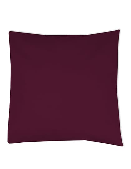 Cotton Cushion Cover — Bordeaux