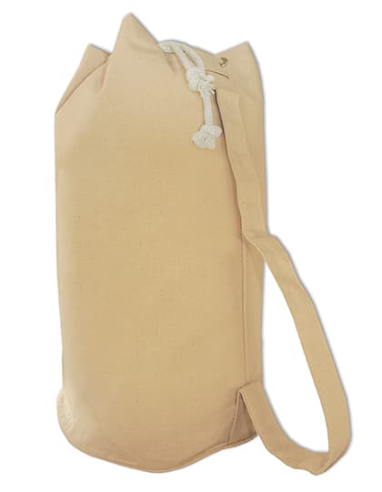 Canvas Sports Bag — Natural