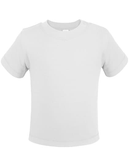 Organic Baby T-Shirt Short Sleeve Noah 01 — White
