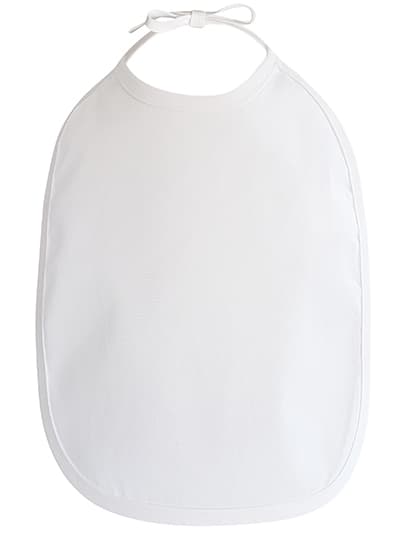 Baby Bib — White