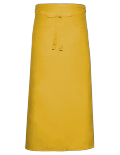 Bistro Apron XL With Front Pocket — Yellow