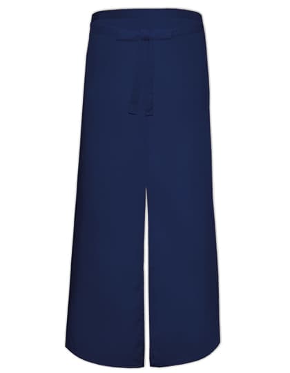 Bistro Apron With Split — Navy