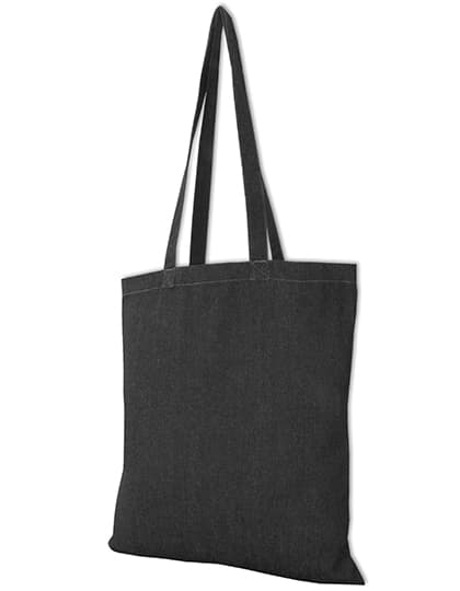 Jeans Bag - Long Handles — Black