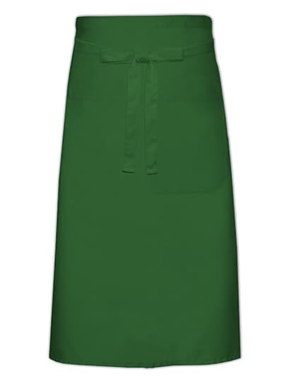 Cook´s Apron With Pocket — Bottle Green