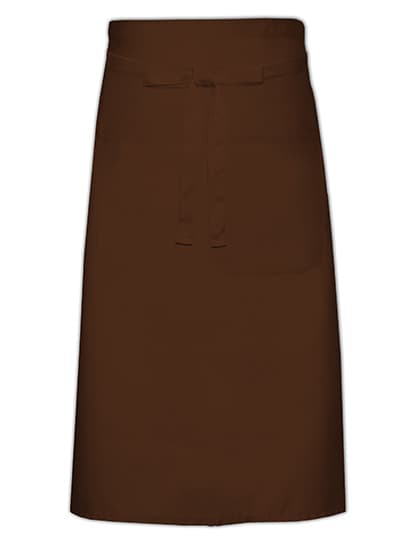 Cook´s Apron With Pocket — Brown