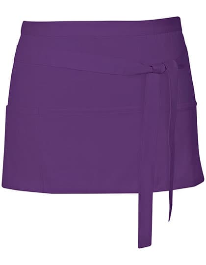 Cocktail Apron — Purple (ca. Pantone 269)