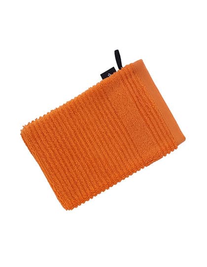 Tomorrow Waschhandschuh — Electric Orange
