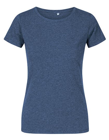 Women´s Roundneck T-Shirt — Heather Navy