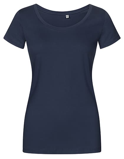 Women´s Deep Scoop T-Shirt — French Navy