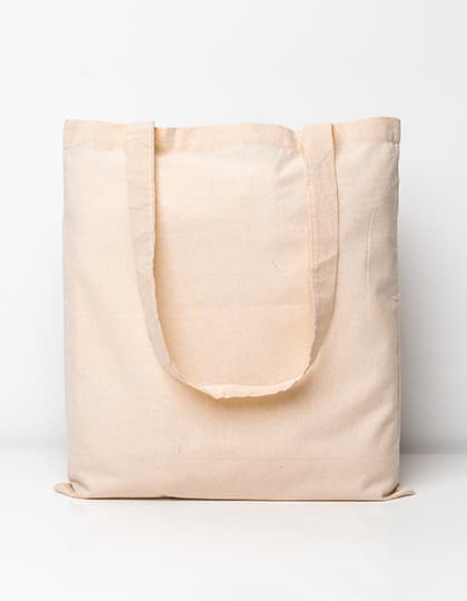 Cotton Bag PREMIUM Long Handles — Natural