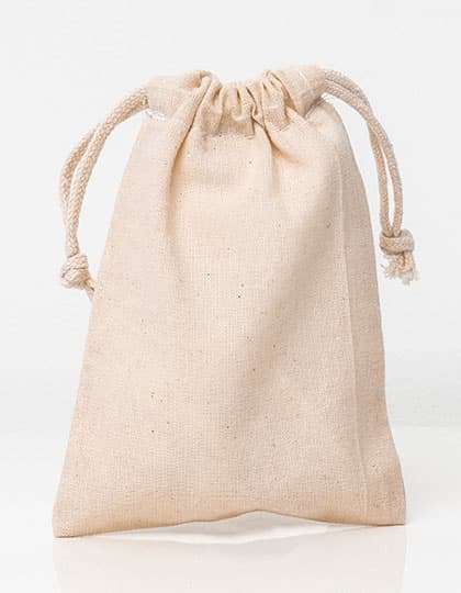 Midi Cotton Stuff Bag — Natural