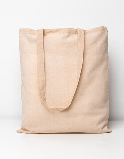 Classic Cotton Bag Natural Long Handles — Natural
