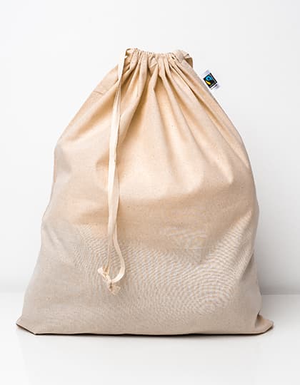 Large Fairtrade Cotton Stuff Bag — Natural