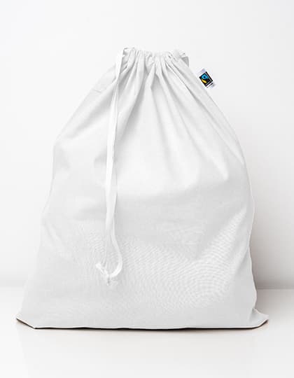 Large Fairtrade Cotton Stuff Bag — White