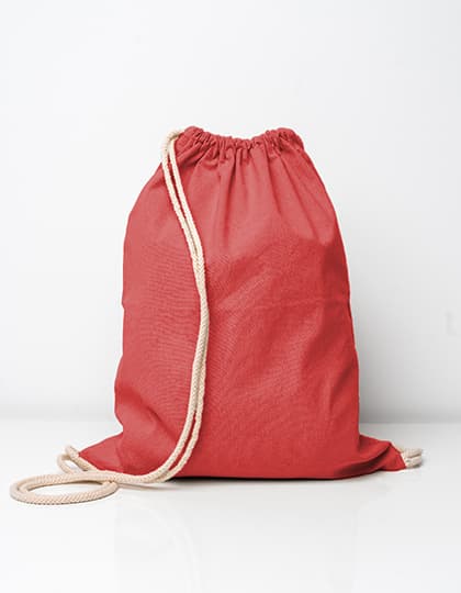 Recycled Gymbag — Red (ca. Pantone 200C)