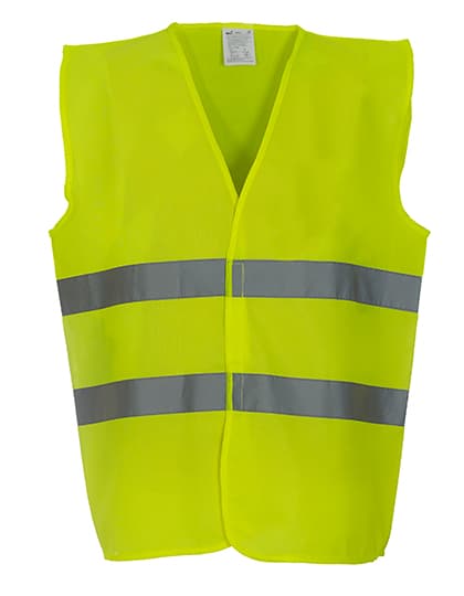 Hi-Vis 2 Bands Waistcoat — Hi-Vis Yellow