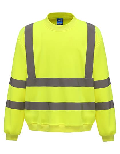 Hi-Vis Sweatshirt — Hi-Vis Yellow