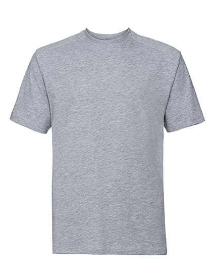 Heavy Duty Workwear T — Light Oxford (Heather)