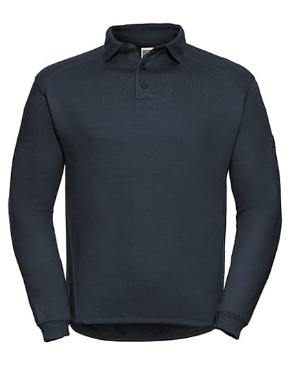Heavy Duty Workwear Collar Sweatshirt — French Navy