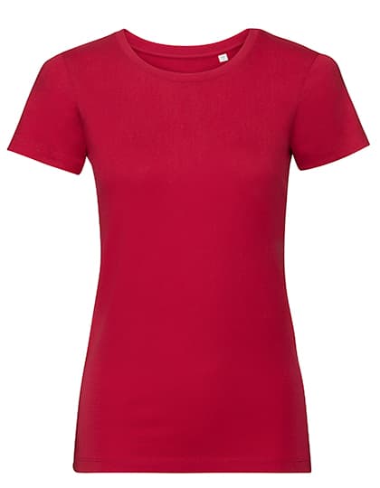 Ladies`Pure Organic T — Classic Red