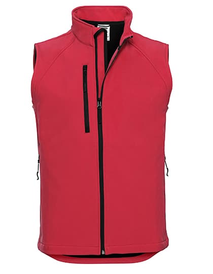 Men´s Softshell Gilet — Classic Red