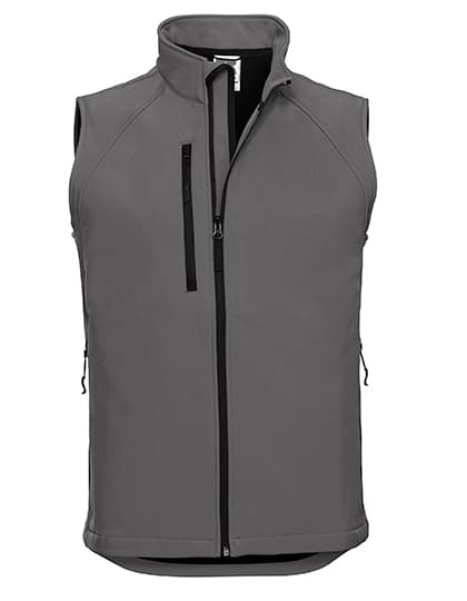 Men´s Softshell Gilet — Titanium (Solid)