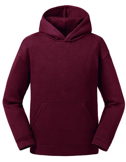 Kids Authentic Hooded Sweat — Burgundy