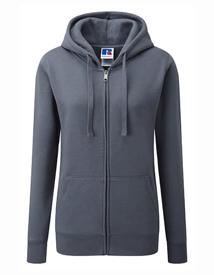 Ladies´ Authentic Zipped Hood Jacket — Convoy Grey (Solid)