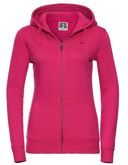 Ladies´ Authentic Zipped Hood Jacket — Fuchsia