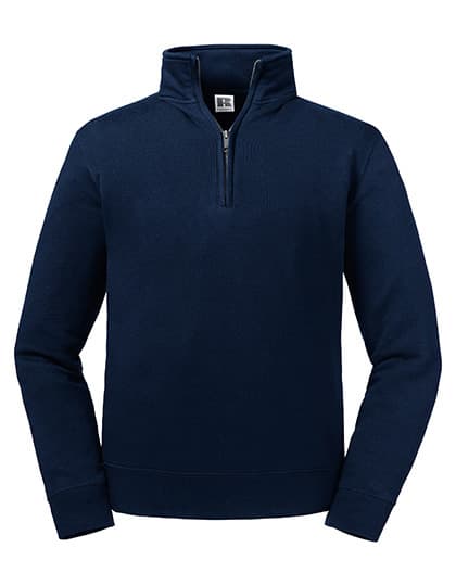 Authentic Quarter Zip Sweat — French Navy