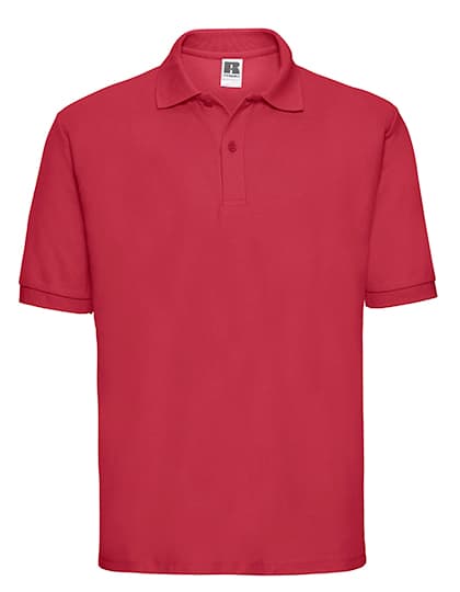 Men's Classic Polycotton Polo — Classic Red