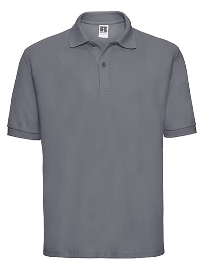 Men's Classic Polycotton Polo — Convoy Grey (Solid)