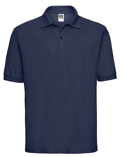 Men's Classic Polycotton Polo — French Navy