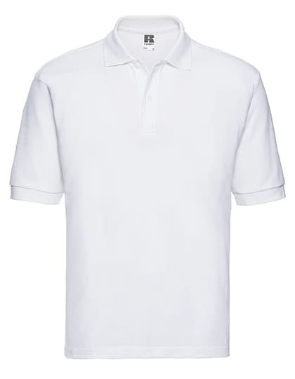 Men's Classic Polycotton Polo — White