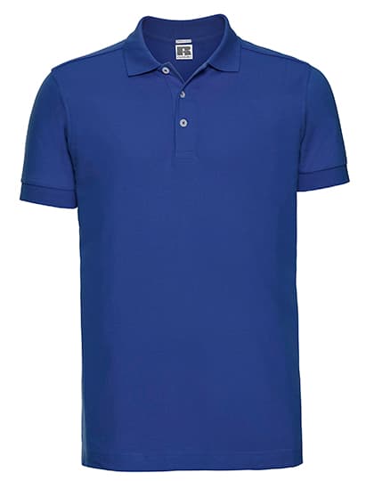 Men's Fitted Stretch Polo — Bright Royal