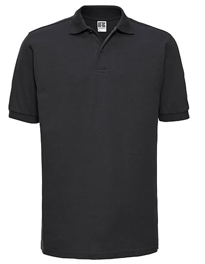 Hardwearing Polycotton Polo — Black