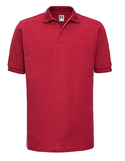 Hardwearing Polycotton Polo — Classic Red