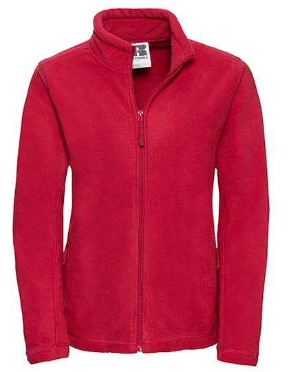Ladies´ Full Zip Outdoor Fleece — Classic Red