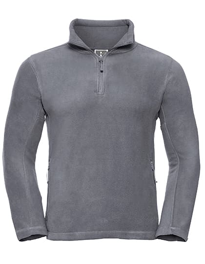 Quarter Zip Outdoor Fleece — Convoy Grey (Solid)