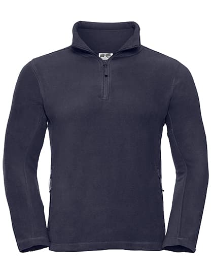 Quarter Zip Outdoor Fleece — French Navy