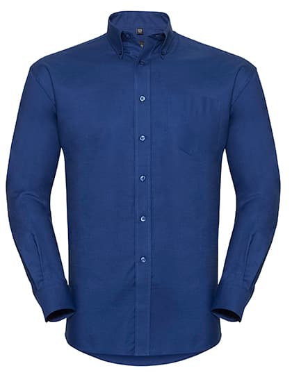 Men's Long Sleeve Classic Oxford Shirt — Bright Royal