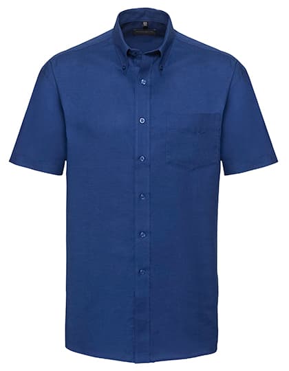 Men's Short Sleeve Classic Oxford Shirt — Bright Royal